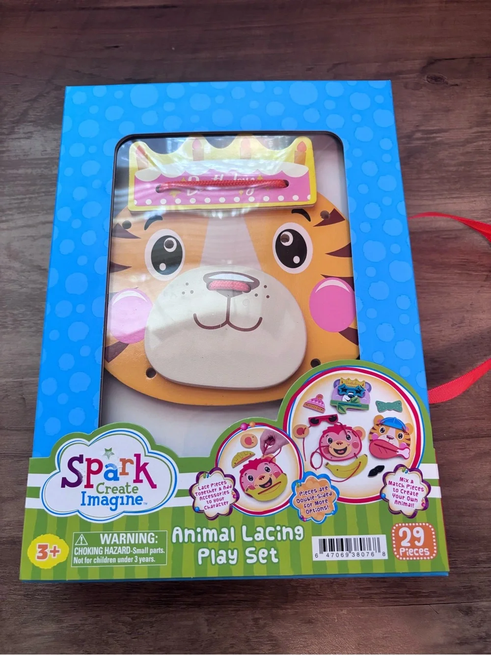 New Animal Lacing Play Set